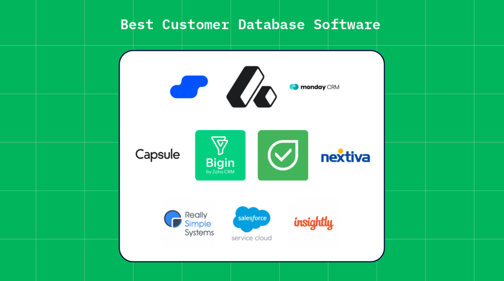 Best Best Customer Database Software logos 24493